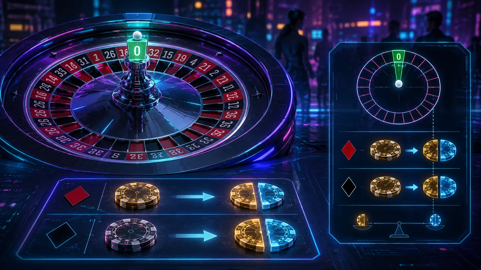 Regla La Partage en ruleta: qué ocurre con algunas apuestas cuando sale cero